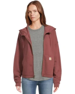 Carhartt TENCEL™ Fiber Series Loose Fit Full-Zip Sweatshirt | Hoodies & Sweatshirts