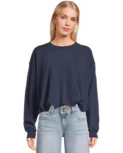 Michael Stars Mariah Bubble Sweatshirt | Hoodies & Sweatshirts