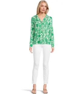 Lilly Pulitzer Pj Knit Long Sleeve Button-Up Top | Sleepwear -Shoes For Every Day 71g0cSWJuML. AC SR736920