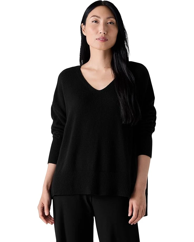 Eileen Fisher V-Neck Sweater | Sweaters 8 Eileen Fisher V-Neck Sweater | Sweaters - Image 8