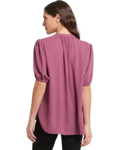 NYDJ Puff Sleeve Popover | Shirts & Tops -Shoes For Every Day 71hAiRBdU8L. AC SR736920