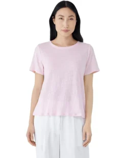 Eileen Fisher Crew Neck Short Sleeve Tee | Shirts & Tops -Shoes For Every Day 71hRgViW6tL. AC SR736920