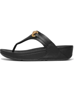 FitFlop Lulu Chunky-Snaffle Leather Toe-Post Sandals -Shoes For Every Day 71hmB3WjH3L. AC SR736920