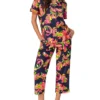 Bedhead PJs Short Sleeve Cotton Woven Cropped Pajama Set | Sleepwear