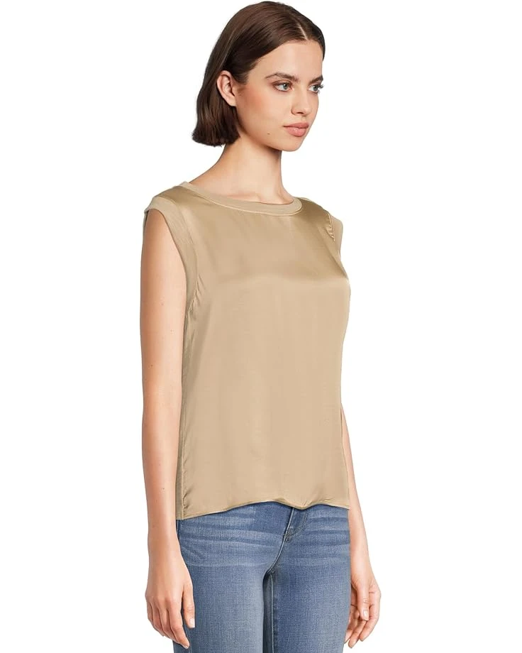 Liverpool Los Angeles Sleeveless Woven To Knit Top | Shirts & Tops 2 Liverpool Los Angeles Sleeveless Woven To Knit Top | Shirts & Tops - Image 2