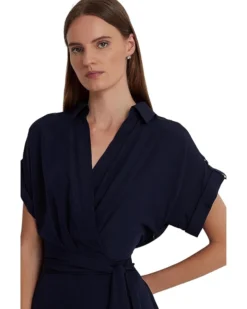 Lauren Ralph Lauren Belted Crepe Dress | Dresses -Shoes For Every Day 71issOagSL. AC SR736920