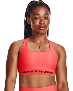 Under Armour Cross-Back Mid Bra | Underwear & Intimates