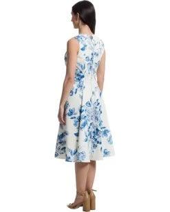 Calvin Klein Sleeveless Floral Fit And Flare | Dresses -Shoes For Every Day 71kOfWTnwlL. AC SR736920