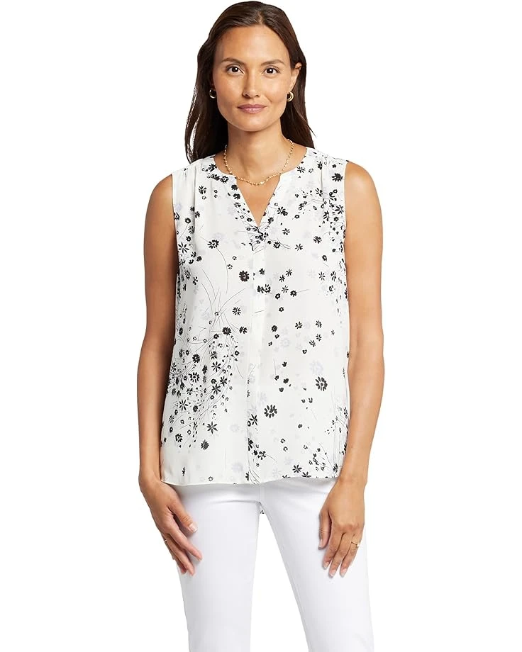 NYDJ Sleeveless Pintuck Blouse | Shirts & Tops 6 NYDJ Sleeveless Pintuck Blouse | Shirts & Tops - Image 6