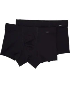 Hanro Cotton Essentials 2 Pack Boxer Brief W/Covered Waistband | Underwear