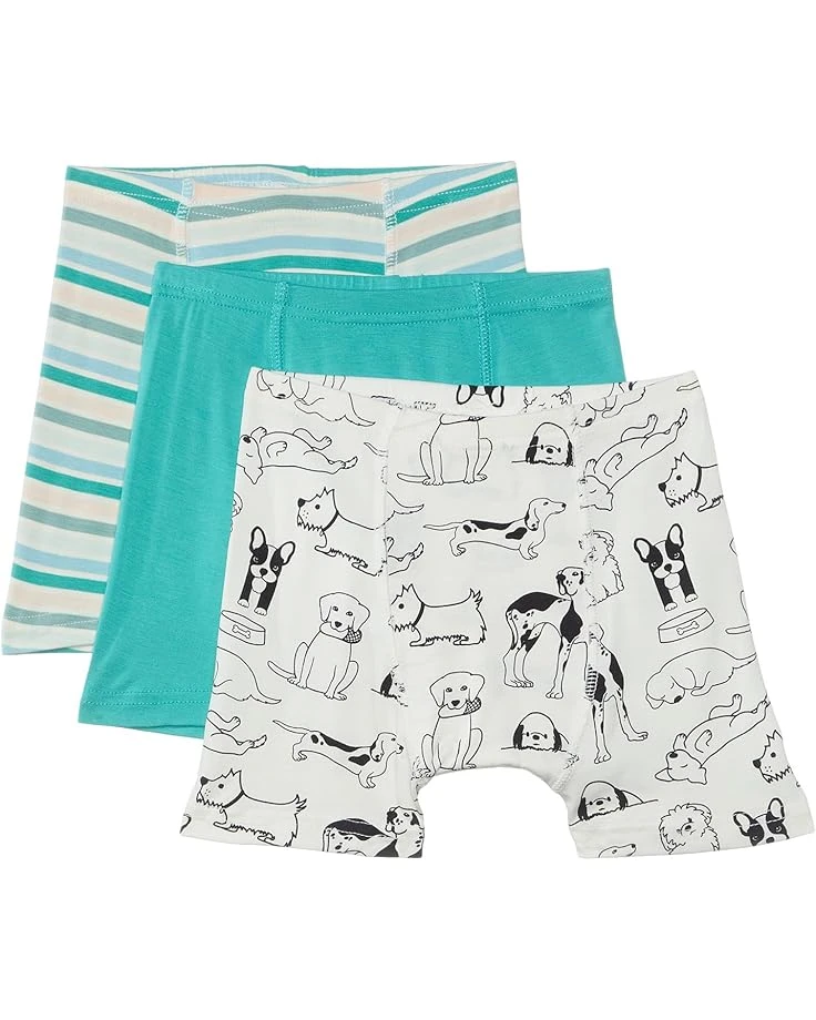 Kickee Pants Kids Print Boxer Brief Set of 3 (Toddler/Little Kid/Big Kid) | Underwear 2 Kickee Pants Kids Print Boxer Brief Set of 3 (Toddler/Little Kid/Big Kid) | Underwear - Image 2