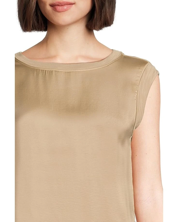 Liverpool Los Angeles Sleeveless Woven To Knit Top | Shirts & Tops 4 Liverpool Los Angeles Sleeveless Woven To Knit Top | Shirts & Tops - Image 4