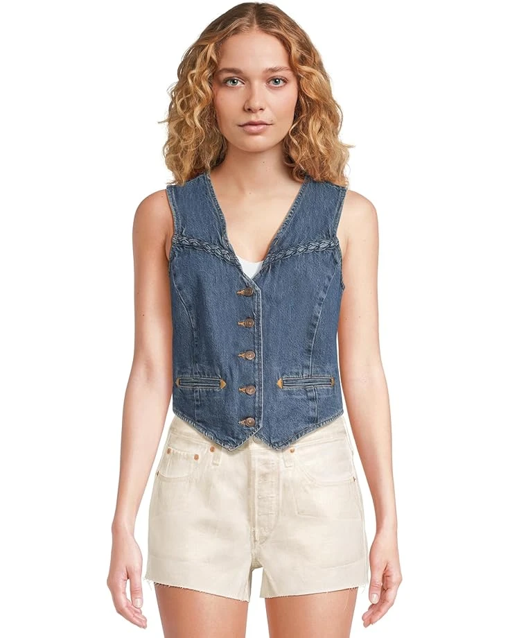 Levi's® Premium Braided Vest | Coats & Outerwear 1 Levi's® Premium Braided Vest | Coats & Outerwear