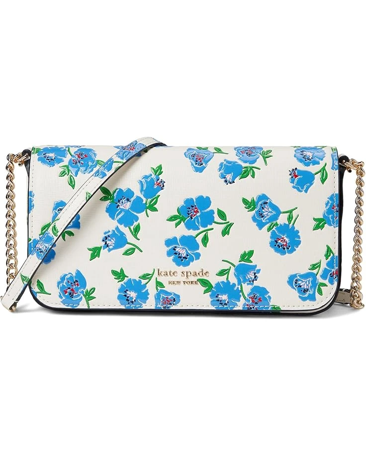 Kate Spade New York Devin Springtime Blooms Flap Chain Wallet | Wallets 1 Kate Spade New York Devin Springtime Blooms Flap Chain Wallet | Wallets