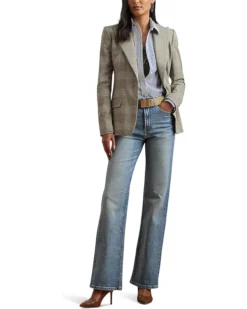 Lauren Ralph Lauren Glen Plaid Cotton Blend Twill Blazer | Coats & Outerwear 9 Lauren Ralph Lauren Glen Plaid Cotton Blend Twill Blazer | Coats & Outerwear -Shoes For Every Day 71o0f7XhB2L. AC SR736920