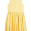Polo Ralph Lauren Kids Gingham Cotton Seersucker Dress (Big Kid) | Dresses