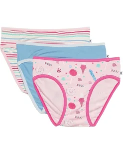 Kickee Pants Kids Print Girl's Underwear Set of 3 (Big Kid) | Socks -Shoes For Every Day 71pOUtLBddL. AC SR736920