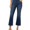 Liverpool Los Angeles Gia Glider Pull On Flare w/ Clean Finished Hem Jean 25.5in Inseam in Bonelli | Jeans