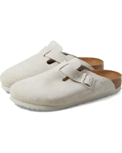 Birkenstock Boston Soft Footbed - Suede | Clogs