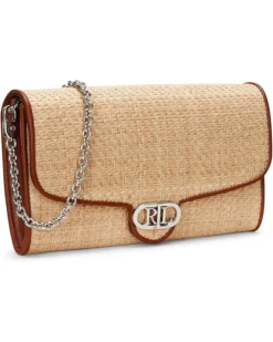 Lauren Ralph Lauren Raffia Medium Adair Crossbody | Handbags