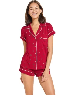 Eberjey Gisele Printed Shortie Pj Set | Sleepwear