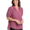 NYDJ Puff Sleeve Popover | Shirts & Tops
