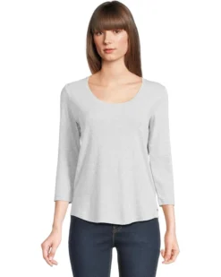 Tommy Bahama Ashby Isles Rib 3/4 Sleeve Scoop | Shirts & Tops -Shoes For Every Day 71rQ0MmP L. AC SR736920