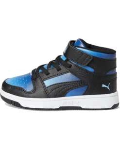 PUMA Kids Rebound Layup Mid Hook And Loop (Little Kid) | Sneakers & Athletic Shoes -Shoes For Every Day 71rWRMTJbQL. AC SR736920