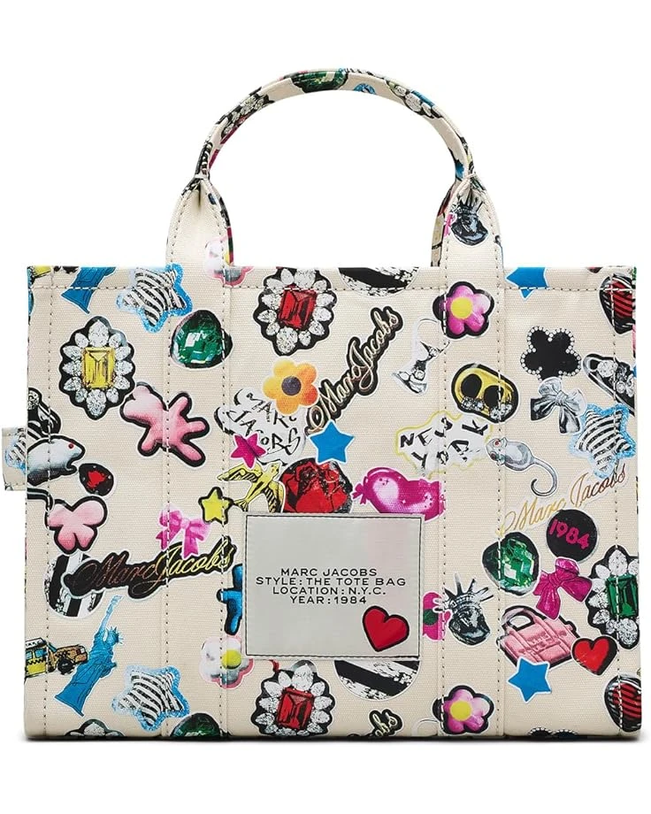 Marc Jacobs The Sticker Canvas Medium Tote Bag | Handbags 2 Marc Jacobs The Sticker Canvas Medium Tote Bag | Handbags - Image 2