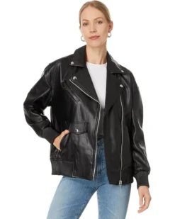 Blank NYC Vegan Leather Moto Jacket | Coats & Outerwear