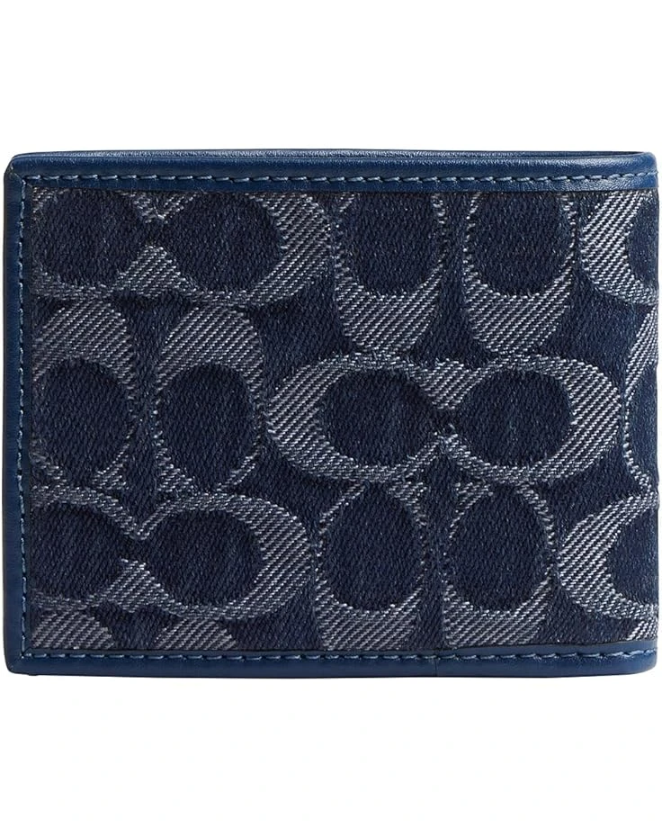 COACH Slim Billfold Wallet In Signature Denim | Wallets 2 COACH Slim Billfold Wallet In Signature Denim | Wallets - Image 2