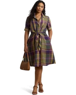 Lauren Ralph Lauren Plus Size Wakana Elbow Sleeve Day Dress | Dresses -Shoes For Every Day 71w6HXcGXhL. AC SR736920