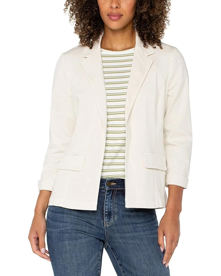 Liverpool Los Angeles Fitted Blazer Soft Touch Twill | Coats & Outerwear 1 Liverpool Los Angeles Fitted Blazer Soft Touch Twill | Coats & Outerwear