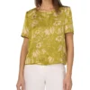 Vince Camuto Short Sleeve Crew Neck Blouse | Shirts & Tops