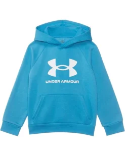 Under Armour Kids Rival Fleece Big Logo Hoodie (Big Kid) | Hoodies & Sweatshirts