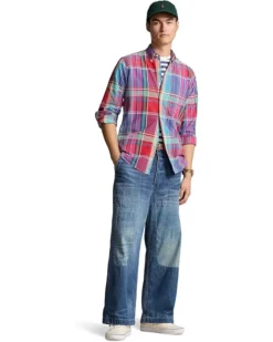 Polo Ralph Lauren Classic Fit Striped Oxford Shirt | Shirts & Tops -Shoes For Every Day 71yJE3nX9UL. AC SR736920