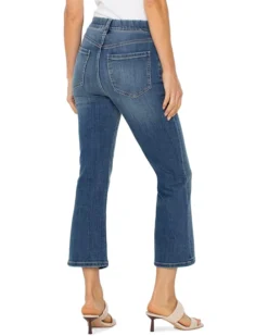 Liverpool Los Angeles Gia Pull On Crop Flare With Exposed Button Jean 25in Inseam | Jeans 5 Liverpool Los Angeles Gia Pull On Crop Flare With Exposed Button Jean 25in Inseam | Jeans -Shoes For Every Day 71yfysuLYGL. AC SR736920
