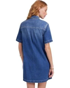 Madewell Boxy Short Sleeve Shirt Dress in Demarco Wash | Dresses -Shoes For Every Day 810PyVOVxyL. AC SR736920