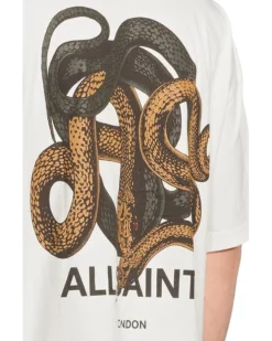 AllSaints Reticulate Short Sleeve Crew | Shirts & Tops -Shoes For Every Day 812i7NeSjNL. AC SR736920