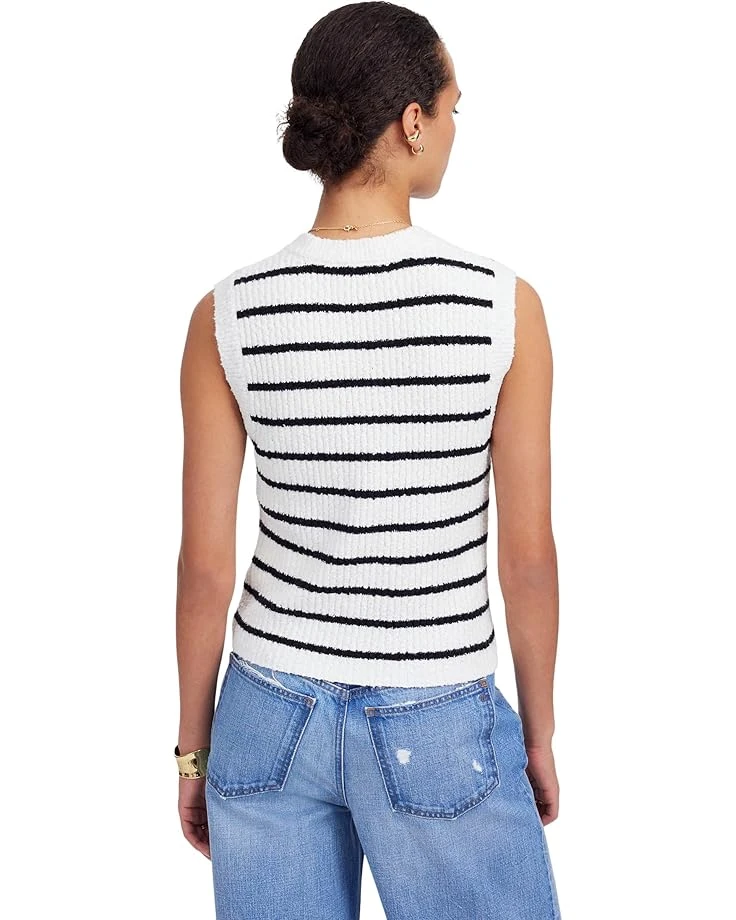 Madewell Stripe Seneca Cotton Boucle Tank | Sweaters 2 Madewell Stripe Seneca Cotton Boucle Tank | Sweaters - Image 2
