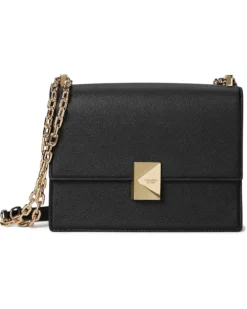 Kate Spade New York Deco Pebbled Leather Chain Shoulder | Handbags