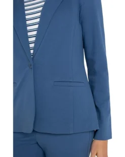 Liverpool Los Angeles Light Weight Ponte Fitted Blazer | Coats & Outerwear -Shoes For Every Day 81363FBkYL. AC SR736920