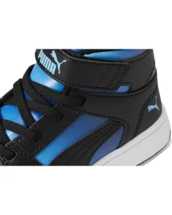 PUMA Kids Rebound Layup Mid Hook And Loop (Little Kid) | Sneakers & Athletic Shoes -Shoes For Every Day 813Ma BTlOL. AC SR736920