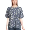 Free People Painted Floral Tee | Shirts & Tops