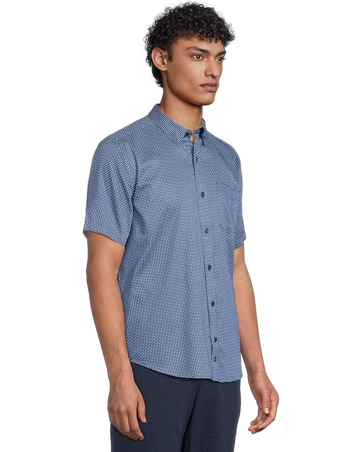 Johnston & Murphy Short Sleeve Swirl Print Shirt | Shirts & Tops 2 Johnston & Murphy Short Sleeve Swirl Print Shirt | Shirts & Tops - Image 2