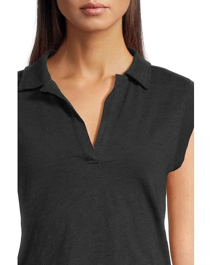 Lilla P Cap Sleeve Polo | Shirts & Tops 4 Lilla P Cap Sleeve Polo | Shirts & Tops - Image 4