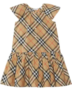 Burberry Kids Talley Check Dress (Toddler/Little Kid/Big Kid) | Dresses