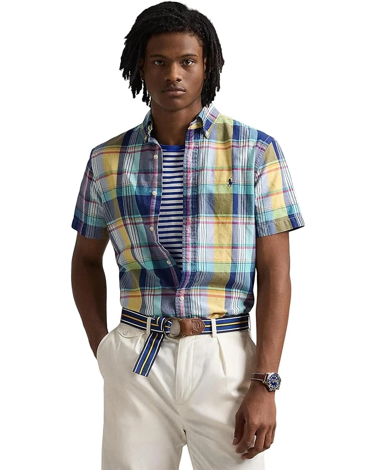 Polo Ralph Lauren Classic Fit Plaid Oxford Shirt | Shirts & Tops 5 Polo Ralph Lauren Classic Fit Plaid Oxford Shirt | Shirts & Tops - Image 5