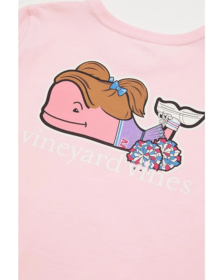 Vineyard Vines Kids Girls Cheerleader Whale Short Sleeve Tee (Toddler/Little Kid/Big Kid) | Shirts & Tops 2 Vineyard Vines Kids Girls Cheerleader Whale Short Sleeve Tee (Toddler/Little Kid/Big Kid) | Shirts & Tops - Image 2