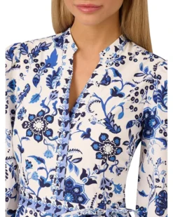 Adrianna Papell Print Tie Front Romper | Jumpsuits & Rompers -Shoes For Every Day 81CSHQRWoL. AC SR736920